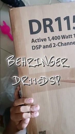 UNBOXING - BEHRINGER dr115dsp