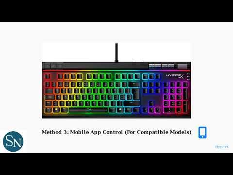 How to Turn HyperX Keyboard Lights Off – Disable RGB & Backlight Settings