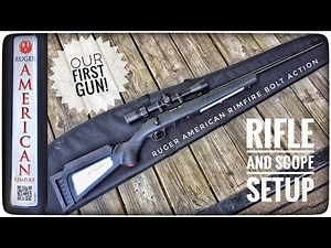 Ruger American Rimfire .22 Bolt Action Rifle & Simmons Scope | Our First Gun!