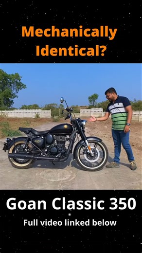 Same Platform Breakdown: What’s Exactly the Same? #goanclassic350 #classic350 #bikecomparison