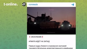 Zieht Putins Superpanzer in den Westen?