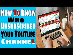 How to find out who unsubscribed from your YouTube channel