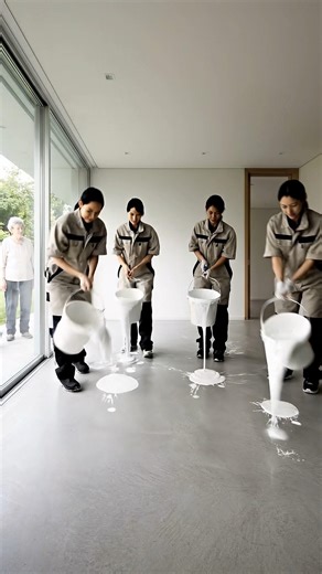 THIS FLOOR IS INSANE 😱 iPhone 17 Pro Embedded Epoxy Floor with Suspended Bed #home #epoxyfloor