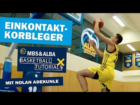 Der Einkontakt-Korbleger | MBS & ALBA Basketball-Tutorials mit Nolan Adekunle