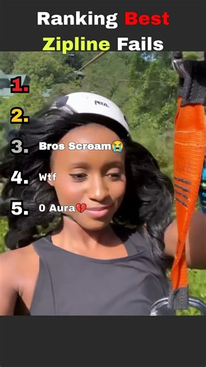 Best Of Funny Zipline Fails