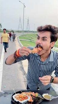 😱 Jump LEFT RIGHT Tandoori Paneer Challenge | Fast Food Battle #shorts
