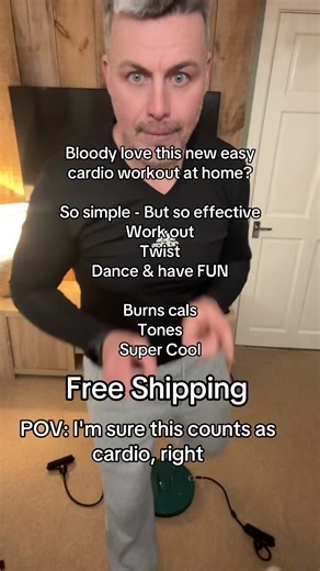 Super easy cardio workout from home - what’s not to love about this machine. Love it 💪 #cardioexercise #waisttwister #freeshipping #funfitness #homegymequipment