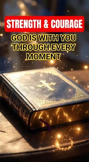 Joshua 1:9 – Be Strong and Courageous | Uplifting Bible Verse ✝️✨