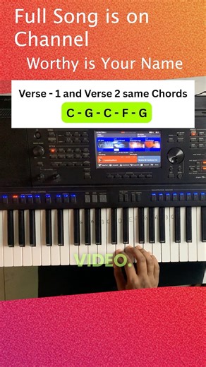 Play Worship Piano with Just 4 Chords