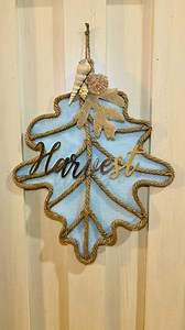 9.9K views · 50 reactions | Fall Leaf Wreath Dollar Tree DIY #falldiy #dollartreediy #dollartree #craftybeach #fallwreath | Crafty Beach | Facebook