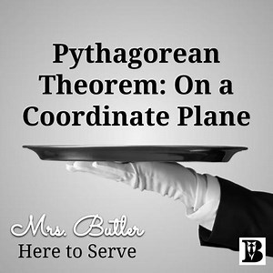 Pythagorean Theorem on a Coordinate Plane Video