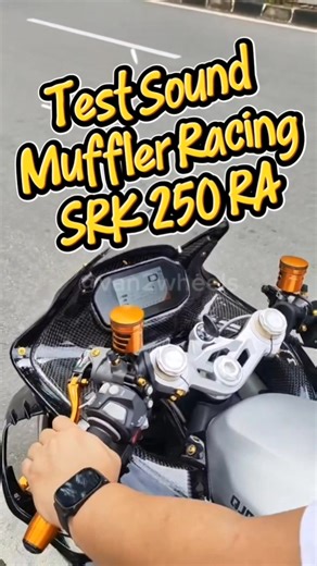 Muffler Racing Sound Test for SRK 250 RA