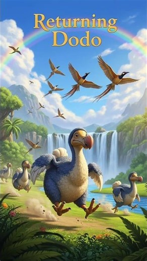 🕊️Merry bird DODO¦¦ #facts #shorts #viralshorts #dodo #extinctanimals