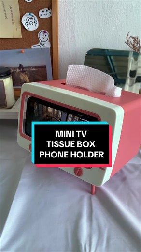 Kotak Tisu Mini TV: Solusi Sambil Nonton