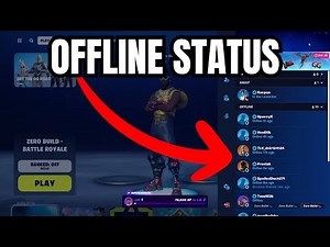Can I Appear Offline in Fortnite?