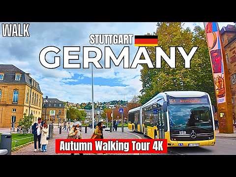 Stuttgart, Germany Walking Tour | Explore the Best Of Stuttgart In 4K