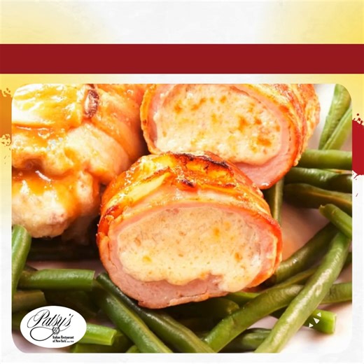 Patsy's Italian Restaurant on Instagram: "Stuffed, rolled, and simmered to perfection — our Pork Rollatine is pure Italian comfort on a plate. 🍖❤️ #patsysitalianrestaurant #porkrollatine #italiankitchen #comfortfood #nycrestaurants #chefsspecial"