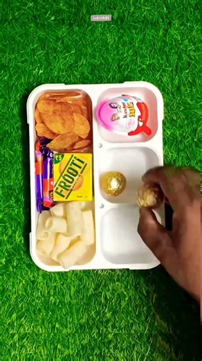 Surprise Ferrero Rocher, Kinder Joy Chocolate, Wafers & Frooti Mango Drink Lunch Box Ideas 🥰 😋