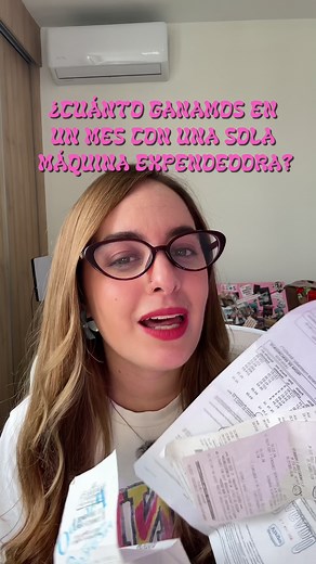 Les cuento cuánto ganamos en un mes con 1 sola máquina expendedora 😳🤯 #emprenderenlos20s #vending #maquinaexpendedora #emprender #ingresoextra