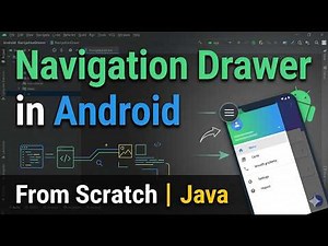 Implementing NavigationView From Scratch | Navigation Drawer | Android | JAVA