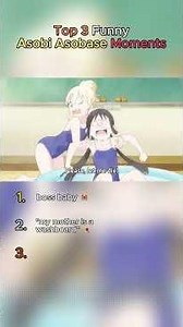 Top 3 Funny Asobi Asobase Moments 💀 (WTF Edition)
