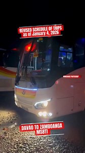 45K views · 620 reactions | REVISED SCHEDULE OF TRIPS from DAVAO TO ZAMBOANGA  BUS TRIPS ✅ 1st Trip 6:00pm ✅ 2nd Trip 8:00pm Mindanao Photography  Mr. Aidel Jalerga #hilightseveryonefollowers #2026challenge #mindanaophotograpy #photographychallengeraphychallenge #OneMindanao #meta #MSBTI | Mindanao Photography | Facebook
