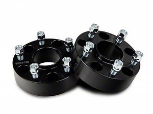 Mammoth Jeep Wrangler 2-Inch Billet Wheel Spacers; Black J137102-JL (18-26 Jeep Wrangler JL) - Free Shipping