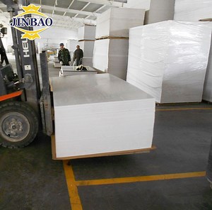 [Hot Item] Jinbao High Density Raw Materials UV Print Sign Making Extrusionado 1.22 2.44m 1.5mm 3mm White PVC Celuka Foam Board
