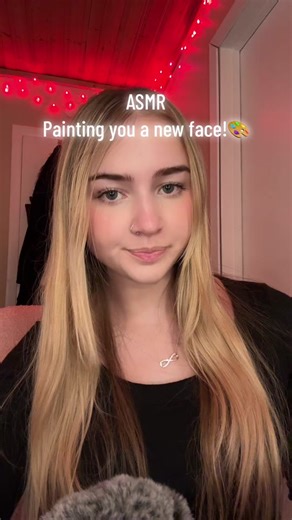 ASMR Face Painting: Relaxing Art Experience