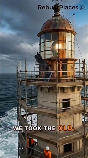 ⚡️ THE FUTURE OF ARCHITECTURE: Transforming a Lighthouse!