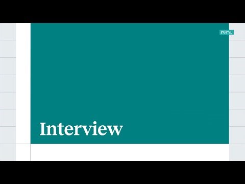 Interview | PGP YL Application Tips