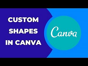 How to Create Custom Shapes in Canva ? Canva Tips & Tricks