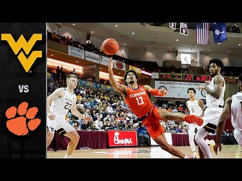 Clemson vs. West Virginia Men's Basketball Highlight (2021-22)