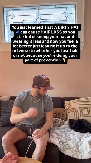181K views · 695 reactions | Wearing hats that are too tight, made of...