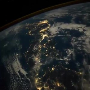 Japan At Night From The International Space Station 😲 International Space Station | Travel with Sana