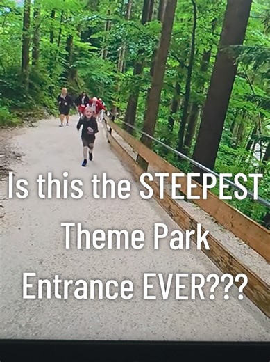 Steepest Theme Park Entrance in Germany? 🤣