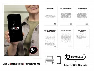 120 BDSM Card Deck for Couples, Kinky Bedroom Printables, Dominant Submissive Dares, Digital Intimacy Game, Dirty Date Night Fun, Adult Game - Etsy