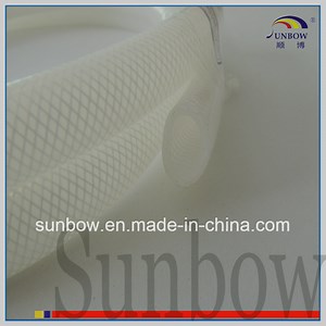 [Hot Item] Extruded Silicone Rubber Tube Reinforced with Fiberglass