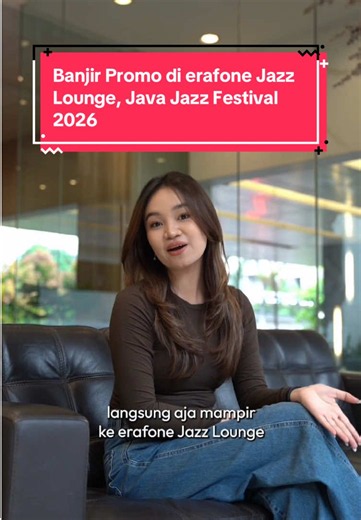 erafone Jazz Lounge dan erafone Hall hadir di @Java Jazz Festival ! Ada banyak banget benefitnya: 🎷 Music Performance at erafone Hall 🎼 Enjoy Music with Marshall & Nothing 📸 Camera Experience with OPPO 🍸 Free Drinks ⚡️ Charge Device ⭐️ Exclusive Merchandise Gak cuma itu, ada juga promo menarik seperti: Beli OPPO Find X9 Ultra atau Find X9s, dapatkan: ✅ Audio senilai hingga Rp 2.999.000* ✅ Cashback s.d. Rp 3,5 Juta* ✅ Kuota s.d. 390GB ✅ Tebus Murah OPPO Teleconverter Kit (Pembelian OPPO Find 