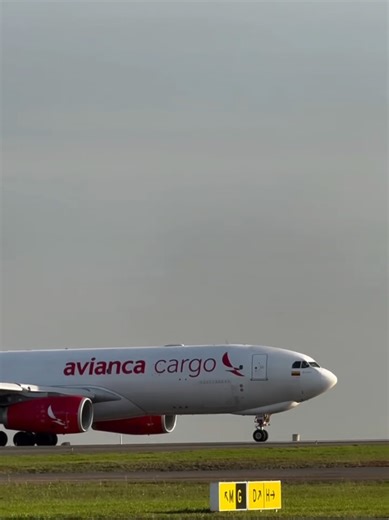 Takeoff of Avianca Cargo A330 from Viracopos International Airport