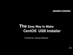 How to Make CentOS USB Flashdisk Installer