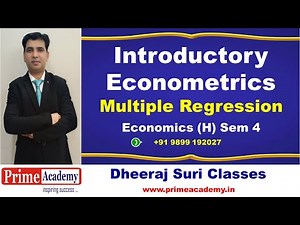 Derivation of TSS = ESS + RSS (Multiple Regression) | Introductory Econometrics | Eco (H) Sem 4 2024