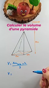 104K views · 464 reactions | Calculer le volume d'une pyramide 朗 | Prof Jamal | Facebook