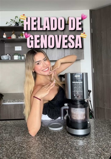Heladito de Genovesa de don Jacobo😮‍💨🤌🏼✨ con la #ninjacreami 💗 #girl #fyp #ninja #lifestyle