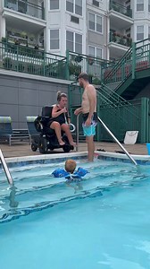 2.6M views · 92K reactions | Disabled people can swim too❤️ | 횆횑횎횎횕 홻횒횏횎 횒횗 횝횑횎 횆횑횎횎횕 횆횘횛횕획 | Facebook