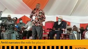 7K views · 61 reactions | Homa Bay Governor Cyprian Awiti narrates the role he played in the NDP- Kanu merger | Nation | Facebook