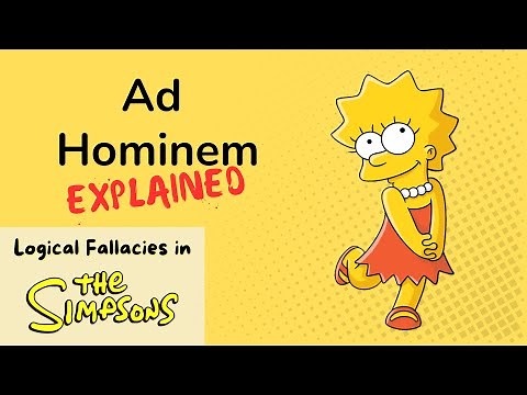 Ad Hominem Explained with "The Simpsons" | Logical Fallacies in TV Shows