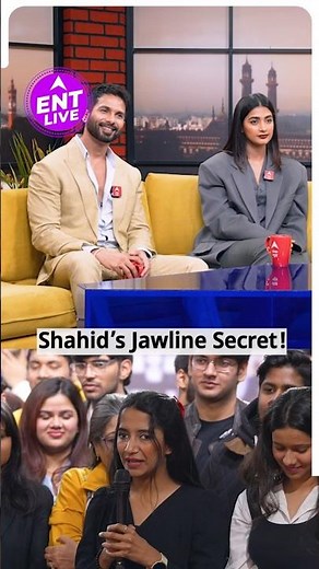 Shahid Kapoor tells his Jawline Secret during Deva Promotion #shahidkapoor #deva