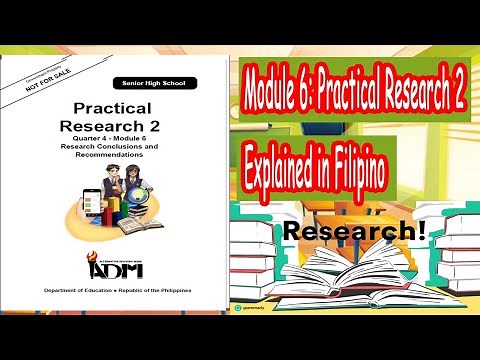Practical Research 2: Module 6 [DOWNLOAD] Explained in Filipino