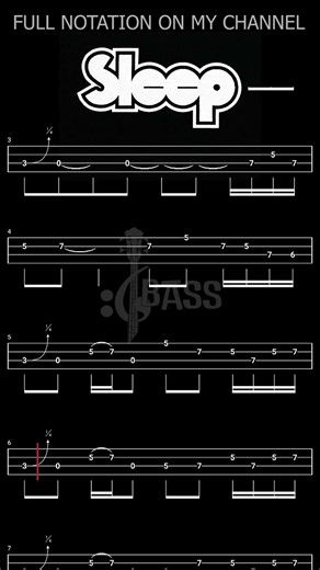 Dragonaut 𝄢 Sleep #basstabs